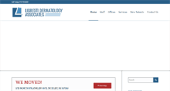 Desktop Screenshot of ligrestidermatology.com